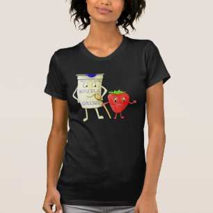 Het grappige Art. van de Liefde van de Cartoon van T-shirt