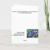 Het Grappige Bijgebouw van het vakantie in Sneeuw Feestdagen Kaart (Achterkant)