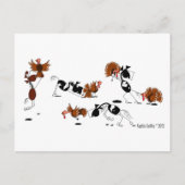 Het grappige Briefkaart van de Cartoon van de (Voorkant)