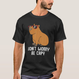 Het grappige Capybara voor kinderen is niet erg om T-shirt