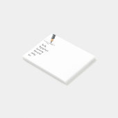 Het grappige Citaat van het Werk dat zal eindigen Post-it® Notes (Schuin)