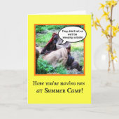 Het grappige Denken aan u, het Kamp van de Zomer, Kaart (Gele Bloem)