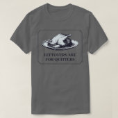 Het grappige diner van de Thanksgiving Leftovers i T-shirt (Design voorkant)