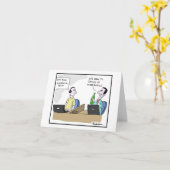 Het grappige Drink in de Kaart van de Verjaardag (Gele Bloem)