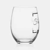 Het grappige drink opa vaderdag cadeau wijnglas zonder voet (Rechts)