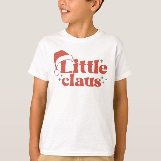 Het grappige familie kleine Claus T-shirt (Voorkant)