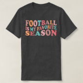 Het grappige Football Lover Sports Football is mij T-shirt (Design voorkant)