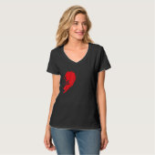 Het grappige Gezegde is Mine PartnerKijken, twee h T-shirt (Voorkant volledig)