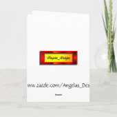 Het grappige Gezicht Vaderdag van het Paard Kaart (Achterkant)