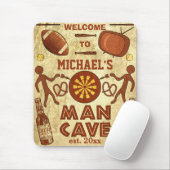 Het grappige Hol van het Man met de Douane van de Muismat (Met muis)