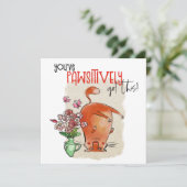 Het grappige Kat dat citaat stimuleert kreeg dit (Staand voorkant)