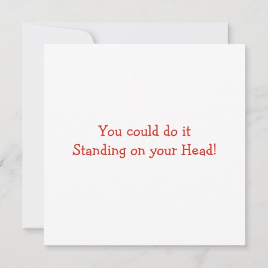 Het grappige Kat dat citaat stimuleert kreeg dit (Achterkant)