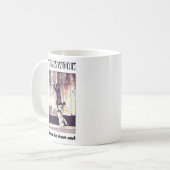 Het grappige kat-team maakt het droomwerk koffiemok (Voorkant links)