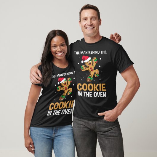 Het grappige kerstfeest van Gingerbrood onthult pa T-shirt (Unisex)