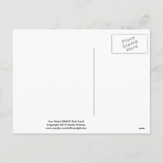 Het grappige Knorrige Briefkaart van Kerstmis van (Achterkant)