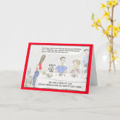 Het grappige Kokende Wenskaart van de Verjaardag Kaart (Gele Bloem)