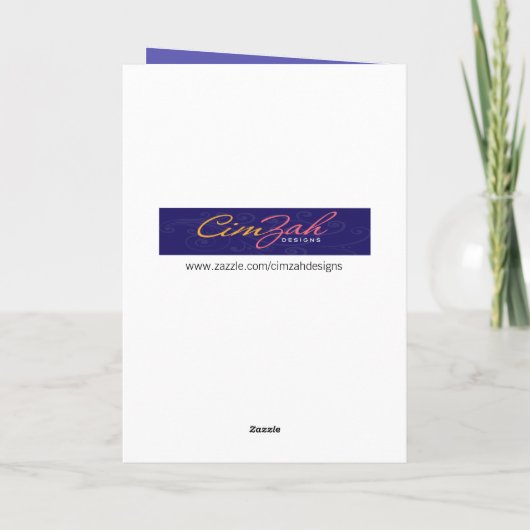 Het grappige lachen van de kat is het beste medici kaart (Achterkant)