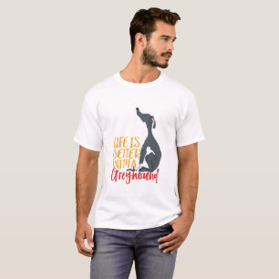 Het grappige leven van de Dog Lover is beter met e T-shirt