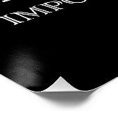 Het grappige leven zit vol belangrijke keuzes Golf Perfect Poster (Hoek)