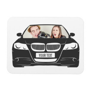 Het grappige Lijst van de Auto van de Foto van de Magneet