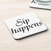 Het grappige onderzetter plaatst unieke cadeauidee (Linkerzijde)