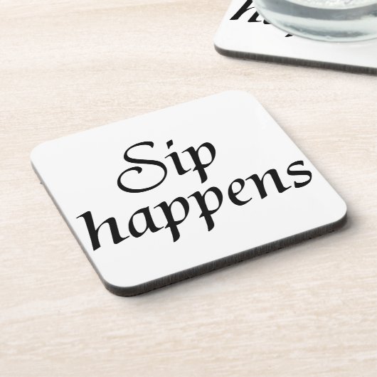 Het grappige onderzetter plaatst unieke cadeauidee (Linkerzijde)