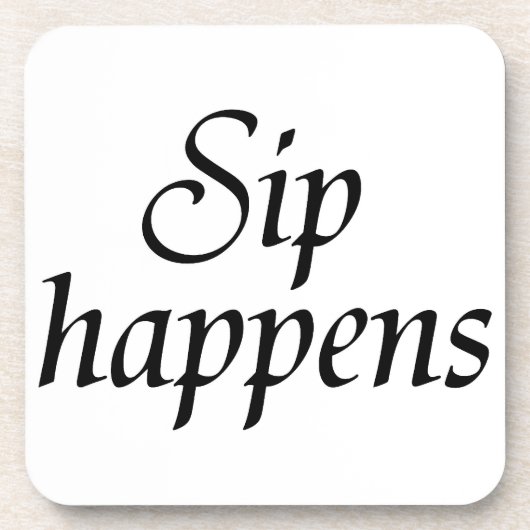 Het grappige onderzetter plaatst unieke cadeauidee (Voorkant)