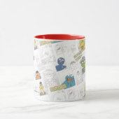 Het Grappige Patroon van StreetVintage van de Mok (Midden)