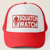Het grappige Pet van het HORLOGE SQUATCH - het (Voorkant)