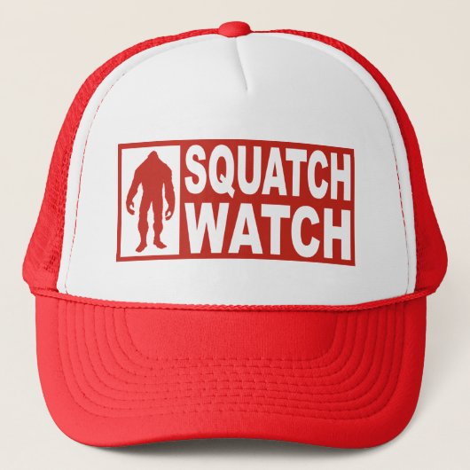 Het grappige Pet van het HORLOGE SQUATCH - het (Voorkant)