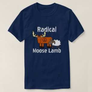 Het grappige "Radicale Lam van Amerikaanse elanden T-shirt