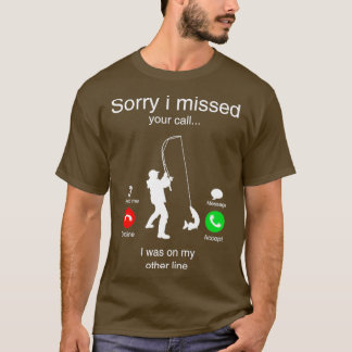 Het grappige spijt me dat ik je telefoontje miste  t-shirt