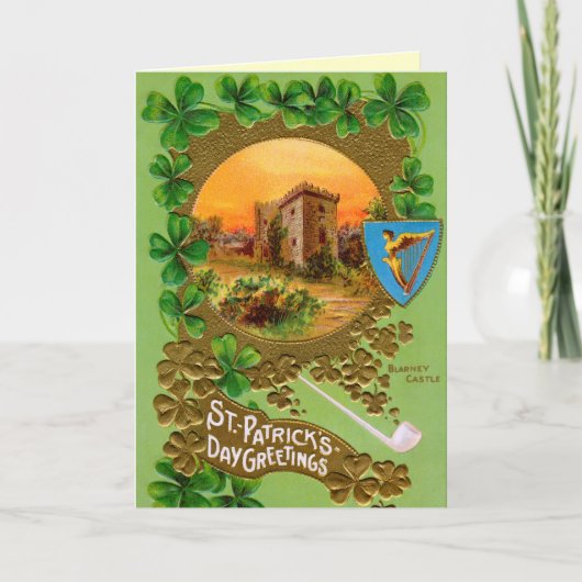 Het grappige St. Patrick Wenskaart van de Dag Kaart (Voorkant)