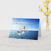 Het grappige Wenskaart van de Badmeester van de Kaart (Gele Bloem)