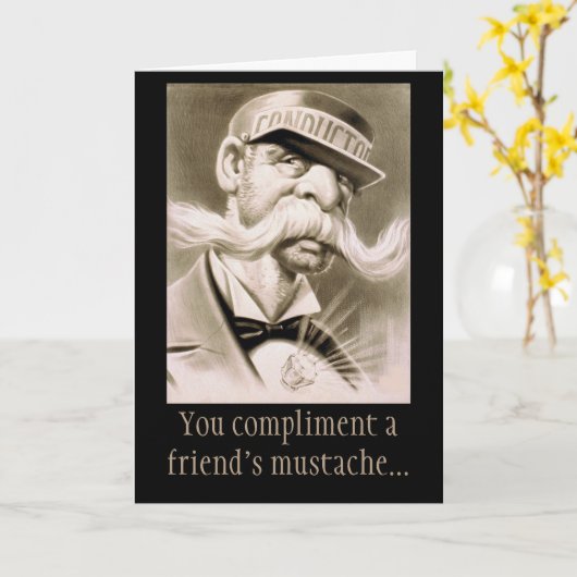 Het Grappige Wenskaart van de DOUANE Kaart (Gele Bloem)