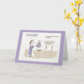 Het grappige Wenskaart van de Verjaardag van de Kaart (Gele Bloem)