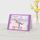 Het grappige Wenskaart van de Verjaardag van de Kaart (Gele Bloem)