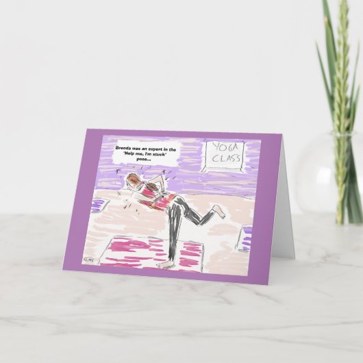 Het grappige Wenskaart van de Verjaardag van de Kaart (Voorkant)