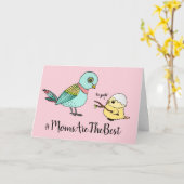 Het grappige Wenskaart van het Moederdag met Kaart (Gele Bloem)