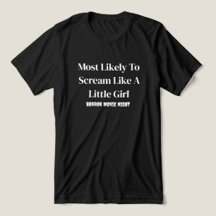 Het Grappigst om te Gillen Zwart Tri-Blend Shirt
