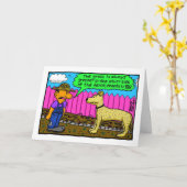 Het gras is altijd groener aan de andere kant... kaart (Gele Bloem)