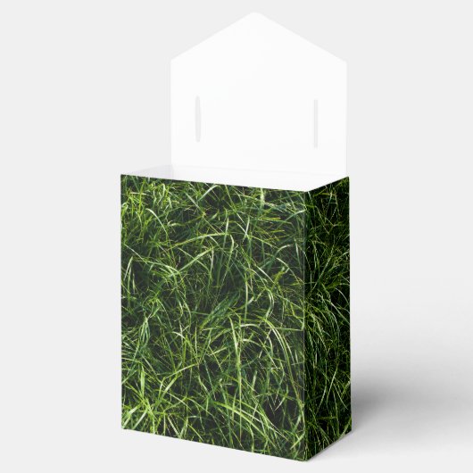 Het gras is altijd groener gunstbox bedankdoosjes (Geopend)