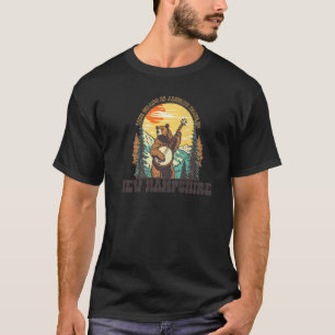 Het Gras Is Blauw In New Hampshire Vintage Beer Ba T-shirt