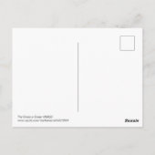 HET GRAS IS GROEN BRIEFKAART (Achterkant)