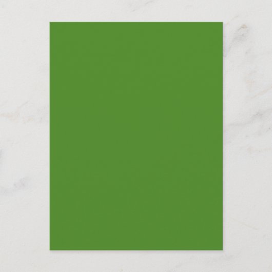 HET GRAS IS GROEN BRIEFKAART (Voorkant)