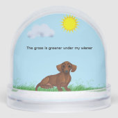 HET GRAS IS GROENER ONDER MIJN WIENER SNEEUWBOL (Voorkant)