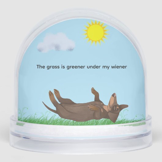 HET GRAS IS GROENER ONDER MIJN WIENER SNEEUWBOL (Voorkant)