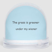 HET GRAS IS GROENER ONDER MIJN WIENER SNEEUWBOL (Achterkant)