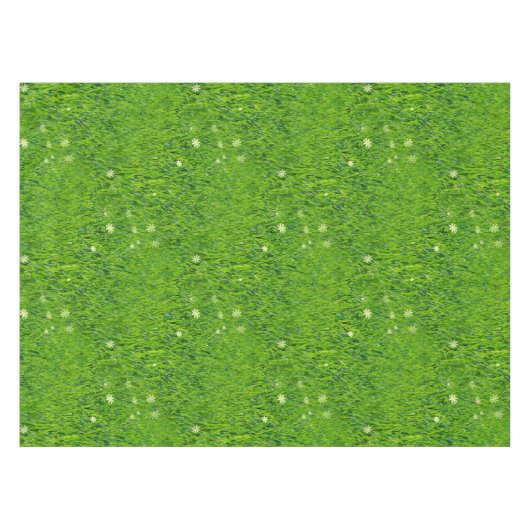 Het gras is groener tafelkleed (Voorkant (Horizontaal))