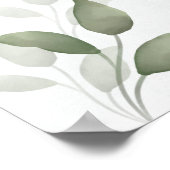 Het gras is groener waar je niet hoeft te maaien poster (Hoek)